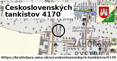 Československých tankistov 4170, Bratislava