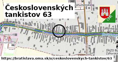 Československých tankistov 63, Bratislava