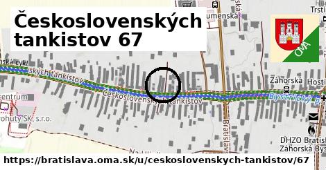 Československých tankistov 67, Bratislava