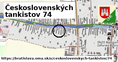 Československých tankistov 74, Bratislava