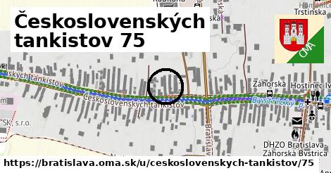 Československých tankistov 75, Bratislava