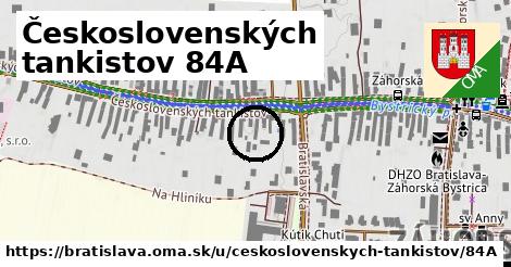 Československých tankistov 84A, Bratislava