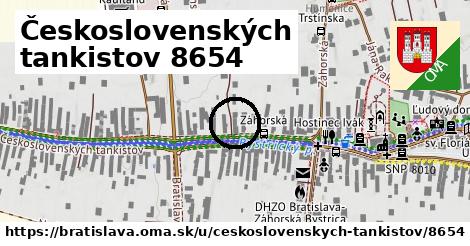 Československých tankistov 8654, Bratislava