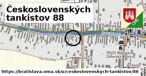 Československých tankistov 88, Bratislava