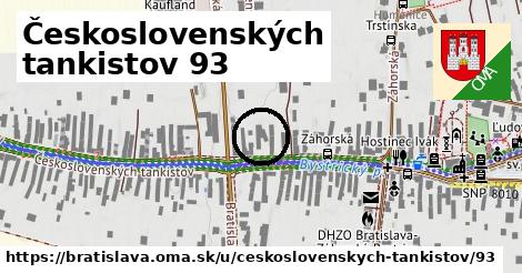 Československých tankistov 93, Bratislava