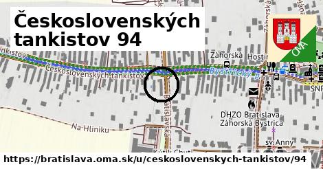 Československých tankistov 94, Bratislava