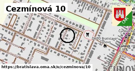 Cezmínová 10, Bratislava