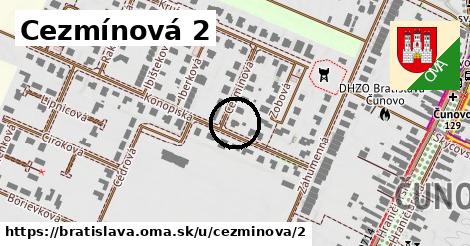 Cezmínová 2, Bratislava