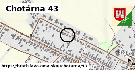 Chotárna 43, Bratislava