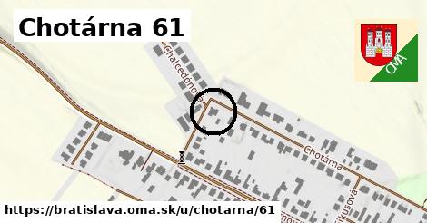 Chotárna 61, Bratislava