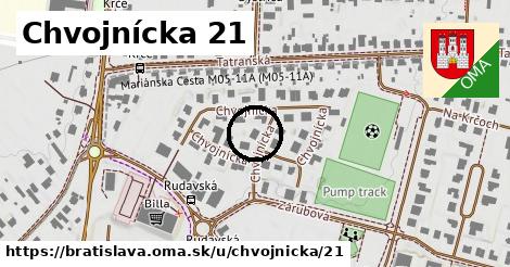 Chvojnícka 21, Bratislava