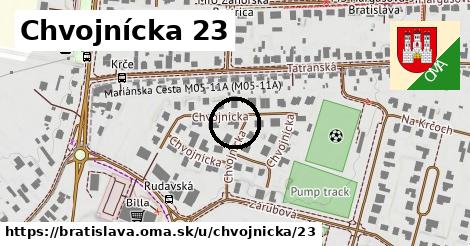 Chvojnícka 23, Bratislava