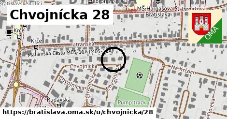 Chvojnícka 28, Bratislava