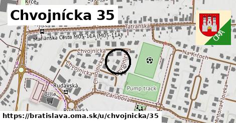 Chvojnícka 35, Bratislava