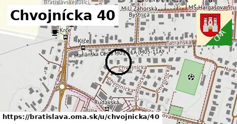 Chvojnícka 40, Bratislava