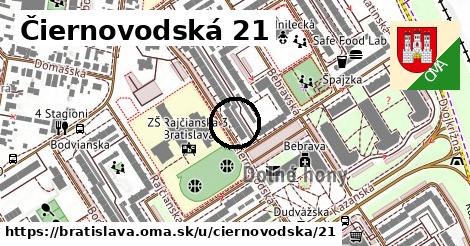 Čiernovodská 21, Bratislava