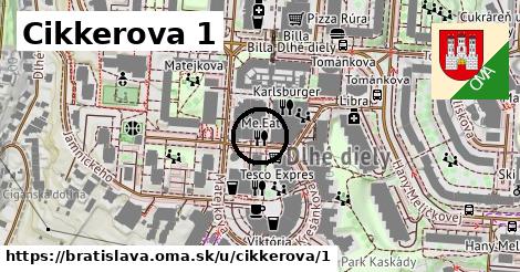 Cikkerova 1, Bratislava