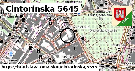 Cintorínska 5645, Bratislava