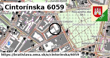 Cintorínska 6059, Bratislava