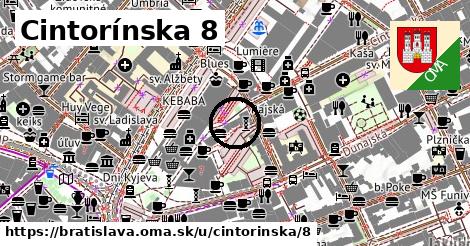 Cintorínska 8, Bratislava