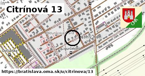 Citrínová 13, Bratislava