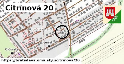 Citrínová 20, Bratislava