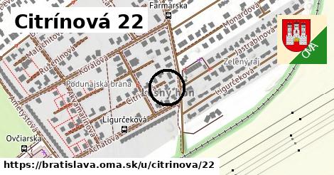 Citrínová 22, Bratislava