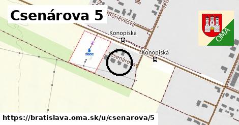 Csenárova 5, Bratislava