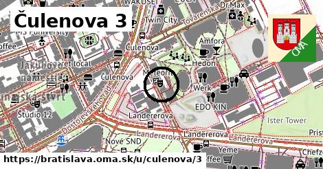 Čulenova 3, Bratislava