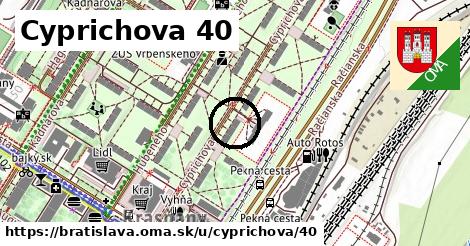 Cyprichova 40, Bratislava