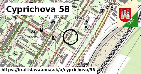 Cyprichova 58, Bratislava