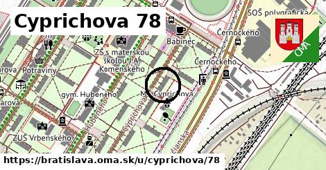 Cyprichova 78, Bratislava