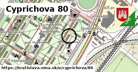 Cyprichova 80, Bratislava