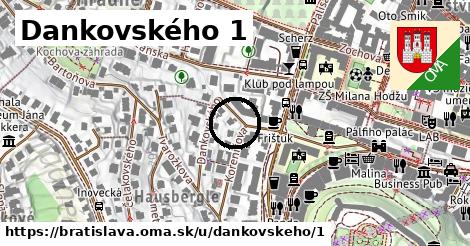 Dankovského 1, Bratislava