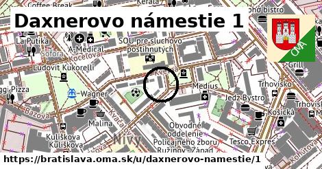 Daxnerovo námestie 1, Bratislava