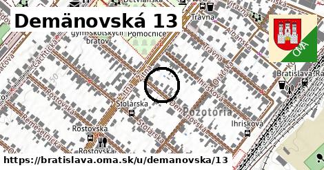 Demänovská 13, Bratislava