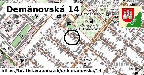 Demänovská 14, Bratislava