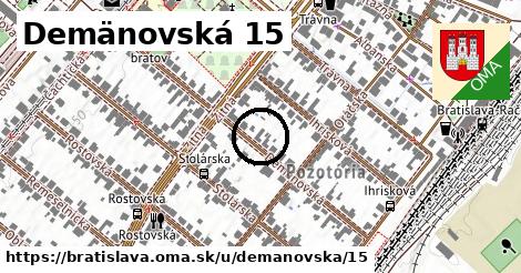 Demänovská 15, Bratislava