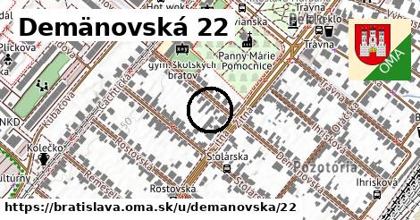 Demänovská 22, Bratislava
