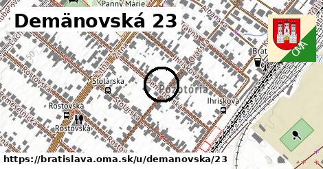 Demänovská 23, Bratislava