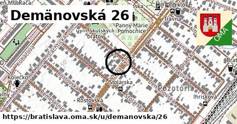 Demänovská 26, Bratislava