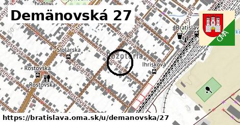 Demänovská 27, Bratislava