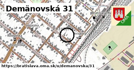 Demänovská 31, Bratislava
