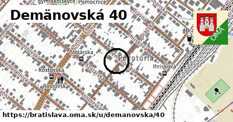 Demänovská 40, Bratislava