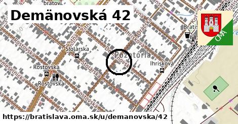 Demänovská 42, Bratislava