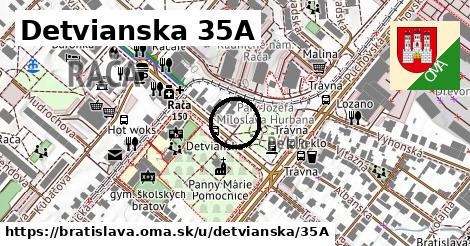 Detvianska 35A, Bratislava