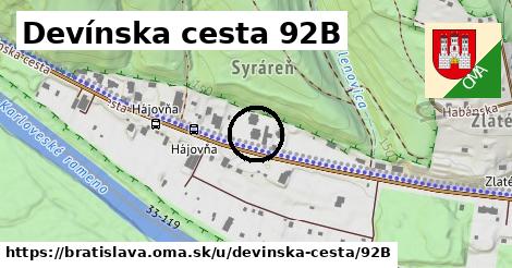 Devínska cesta 92B, Bratislava