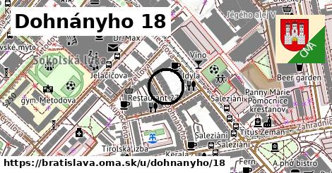 Dohnányho 18, Bratislava