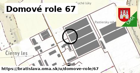 Domové role 67, Bratislava