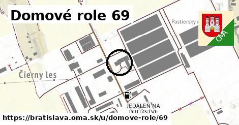 Domové role 69, Bratislava